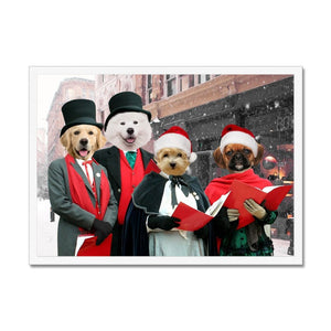 Merry Melodies Choir: Custom Pet Portrait - Paw & Glory - Dog Portraits - Pet Portraits