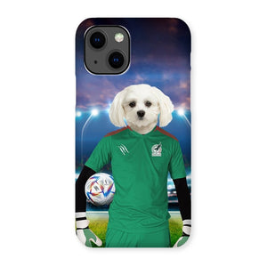 Mexico Football Team (FIFA 2022): Custom Pet Phone Case - Paw & Glory - Dog Portraits - Pet Portraits