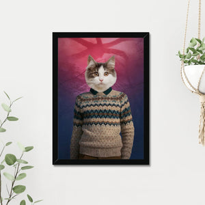 Mike (Stranger Things Inspired): Custom Pet Portrait - Paw & Glory - Dog Portraits - Pet Portraits