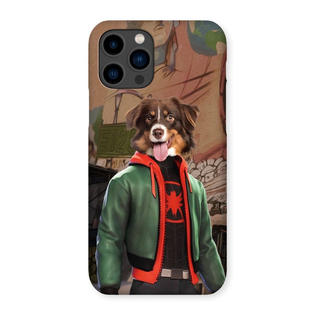 Miles Morales (Marvel Inspired): Custom Pet Phone Case - Paw & Glory - Dog Portraits - Pet Portraits