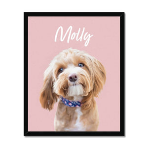 Minimalist: Custom Pet Portrait - Paw & Glory - Dog Portraits - Pet Portraits