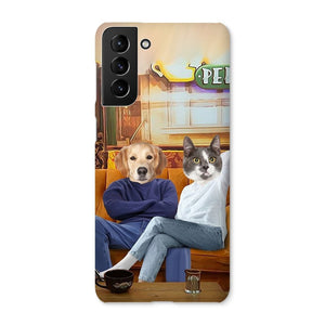 Monica & Chandler (Friends Inspired): Custom Pet Phone Case - Paw & Glory - Dog Portraits - Pet Portraits