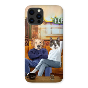 Monica & Chandler (Friends Inspired): Custom Pet Phone Case - Paw & Glory - Dog Portraits - Pet Portraits