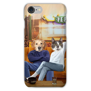 Monica & Chandler (Friends Inspired): Custom Pet Phone Case - Paw & Glory - Dog Portraits - Pet Portraits