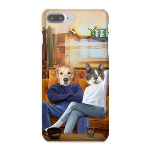 Monica & Chandler (Friends Inspired): Custom Pet Phone Case - Paw & Glory - Dog Portraits - Pet Portraits