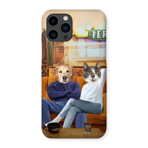 Monica & Chandler (Friends Inspired): Custom Pet Phone Case - Paw & Glory - Dog Portraits - Pet Portraits