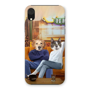 Monica & Chandler (Friends Inspired): Custom Pet Phone Case - Paw & Glory - Dog Portraits - Pet Portraits