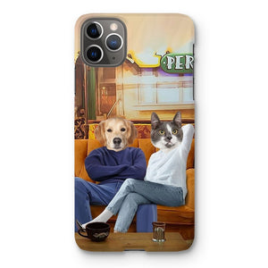 Monica & Chandler (Friends Inspired): Custom Pet Phone Case - Paw & Glory - Dog Portraits - Pet Portraits