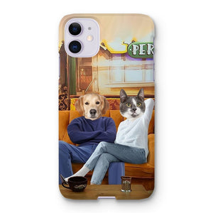 Monica & Chandler (Friends Inspired): Custom Pet Phone Case - Paw & Glory - Dog Portraits - Pet Portraits