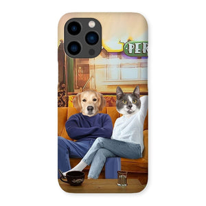 Monica & Chandler (Friends Inspired): Custom Pet Phone Case - Paw & Glory - Dog Portraits - Pet Portraits