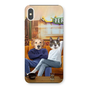 Monica & Chandler (Friends Inspired): Custom Pet Phone Case - Paw & Glory - Dog Portraits - Pet Portraits