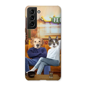 Monica & Chandler (Friends Inspired): Custom Pet Phone Case - Paw & Glory - Dog Portraits - Pet Portraits