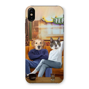 Monica & Chandler (Friends Inspired): Custom Pet Phone Case - Paw & Glory - Dog Portraits - Pet Portraits