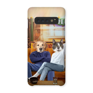 Monica & Chandler (Friends Inspired): Custom Pet Phone Case - Paw & Glory - Dog Portraits - Pet Portraits