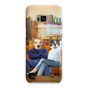 Monica & Chandler (Friends Inspired): Custom Pet Phone Case - Paw & Glory - Dog Portraits - Pet Portraits