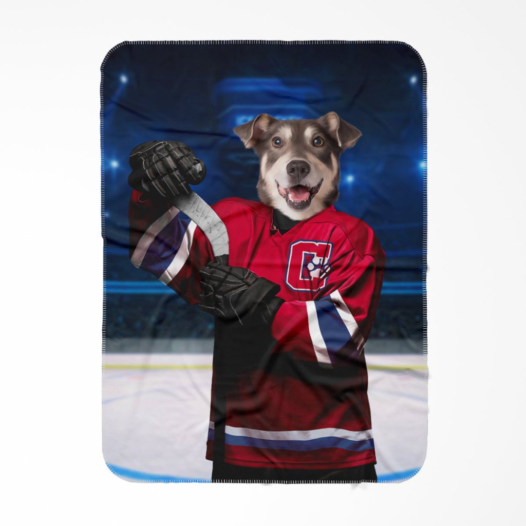 Montreal Pawnadiens: Custom Pet Blanket - Paw & Glory - Dog Portraits - Pet Portraits