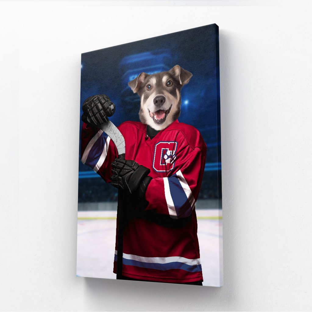 Montreal Pawnadiens: Custom Pet Canvas - Paw & Glory - #pet portraits# - #dog portraits# - #pet portraits uk#