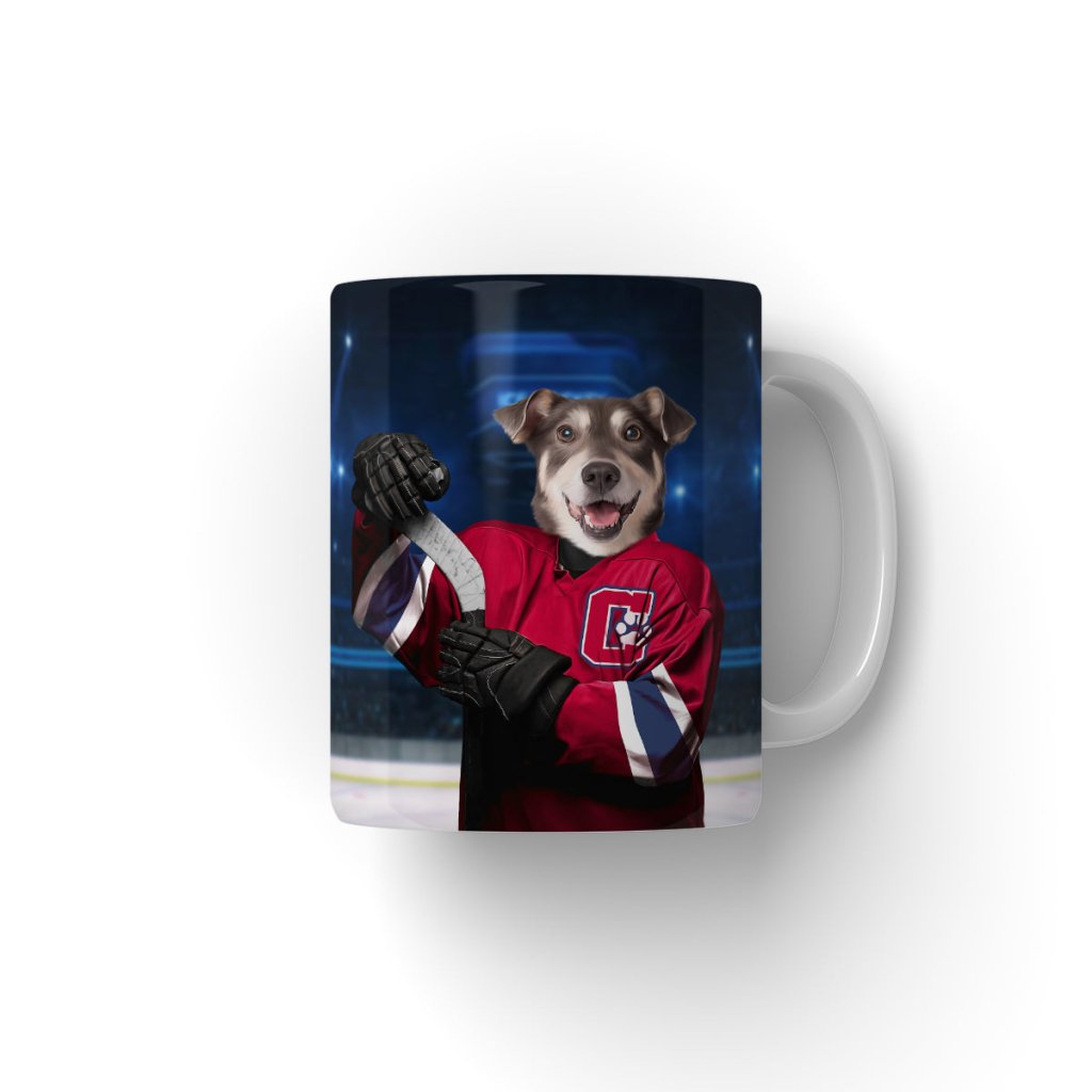 Montreal Pawnadiens: Custom Pet Mug - Paw & Glory - Dog Portraits - Pet Portraits