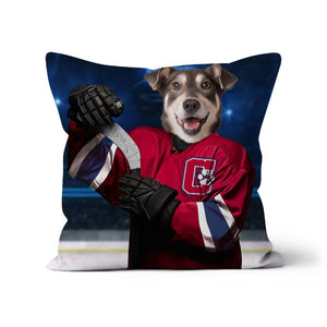 Montreal Pawnadiens: Custom Pet Pillow - Paw & Glory - Dog Portraits - Pet Portraits