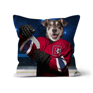 Montreal Pawnadiens: Custom Pet Pillow - Paw & Glory - Dog Portraits - Pet Portraits