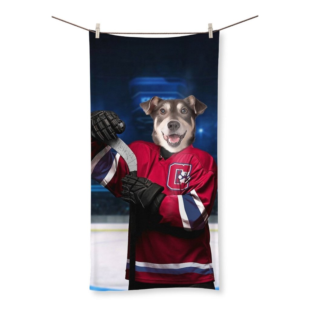 Montreal Pawnadiens: Custom Pet Towel - Paw & Glory - Dog Portraits - Pet Portraits