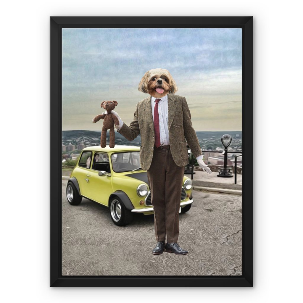 Mr Bean: Custom Pet Canvas - Paw & Glory - Dog Portraits - Pet Portraits