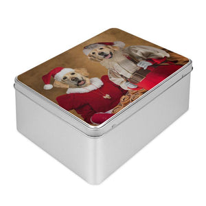 Mr & Mrs Claus: Custom Pet Puzzle - Paw & Glory - Dog Portraits - Pet Portraits