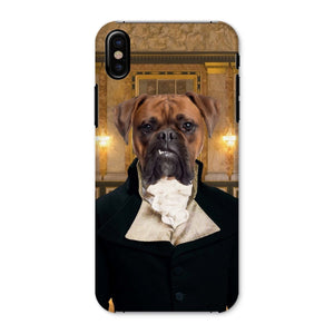 Mr Warleggan (Poldark Inspired): Custom Pet Phone Case - Paw & Glory - Dog Portraits - Pet Portraits