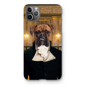 Mr Warleggan (Poldark Inspired): Custom Pet Phone Case - Paw & Glory - Dog Portraits - Pet Portraits