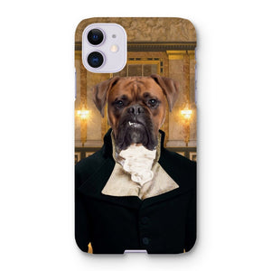 Mr Warleggan (Poldark Inspired): Custom Pet Phone Case - Paw & Glory - Dog Portraits - Pet Portraits