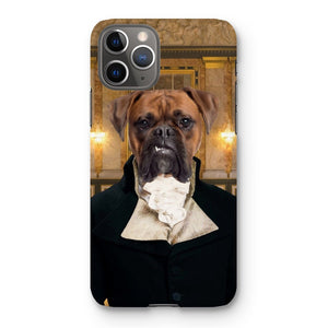 Mr Warleggan (Poldark Inspired): Custom Pet Phone Case - Paw & Glory - Dog Portraits - Pet Portraits