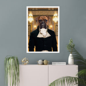 Mr Warleggan (Poldark Inspired): Custom Pet Poster - Paw & Glory - Dog Portraits - Pet Portraits