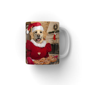 Mrs Claus: Custom Pet Coffee Mug - Paw & Glory - Dog Portraits - Pet Portraits