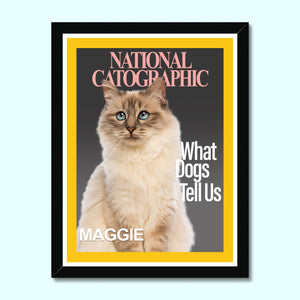 National Catographic: Custom Pet Portrait - Paw & Glory - Dog Portraits - Pet Portraits