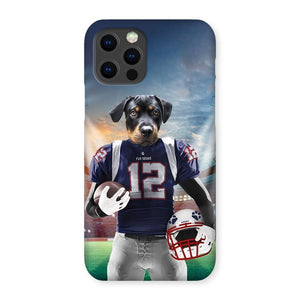 New England Pawtriots: Custom Pet Phone Case - Paw & Glory - Dog Portraits - Pet Portraits