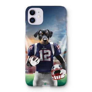 New England Pawtriots: Custom Pet Phone Case - Paw & Glory - Dog Portraits - Pet Portraits