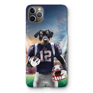 New England Pawtriots: Custom Pet Phone Case - Paw & Glory - Dog Portraits - Pet Portraits