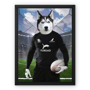 New Zealand Rugby Team: Custom Pet Canvas - Paw & Glory - Dog Portraits - Pet Portraits