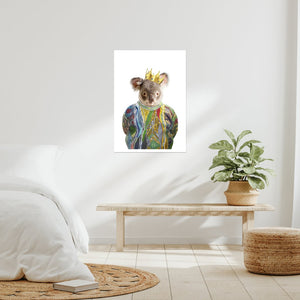 Notorious D.O.G: Animal Art Poster - Paw & Glory - Dog Portraits - Pet Portraits