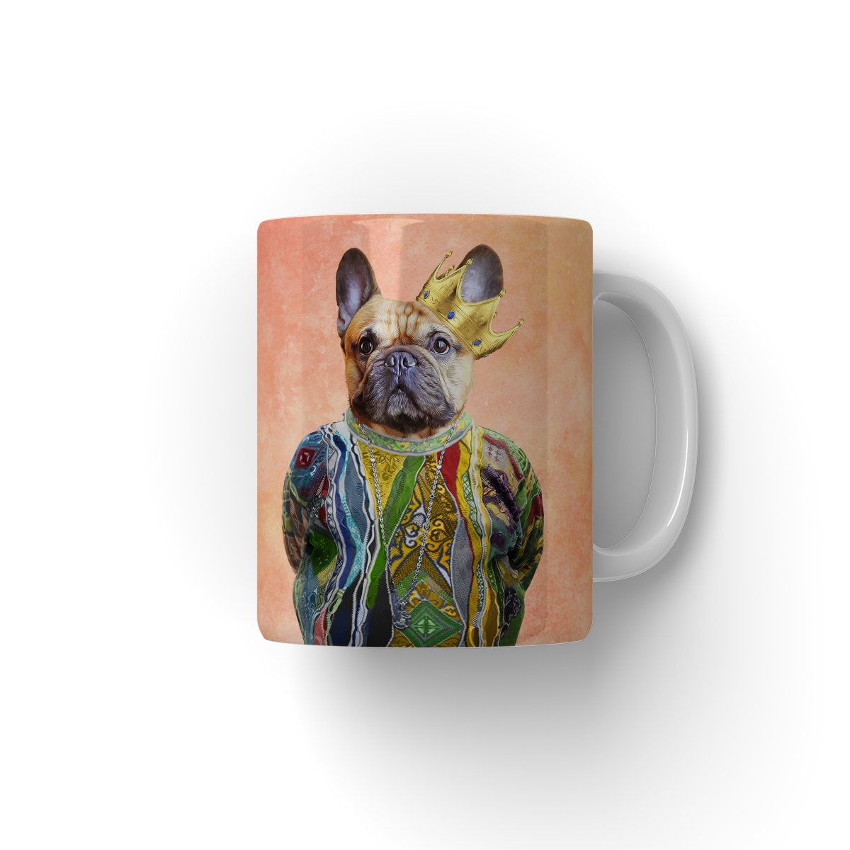 Notorious D.O.G: Custom Pet Coffee Mug - Paw & Glory - Dog Portraits - Pet Portraits