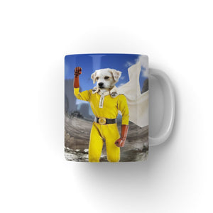 One Punch Man: Custom Pet Coffee Mug - Paw & Glory - Dog Portraits - Pet Portraits