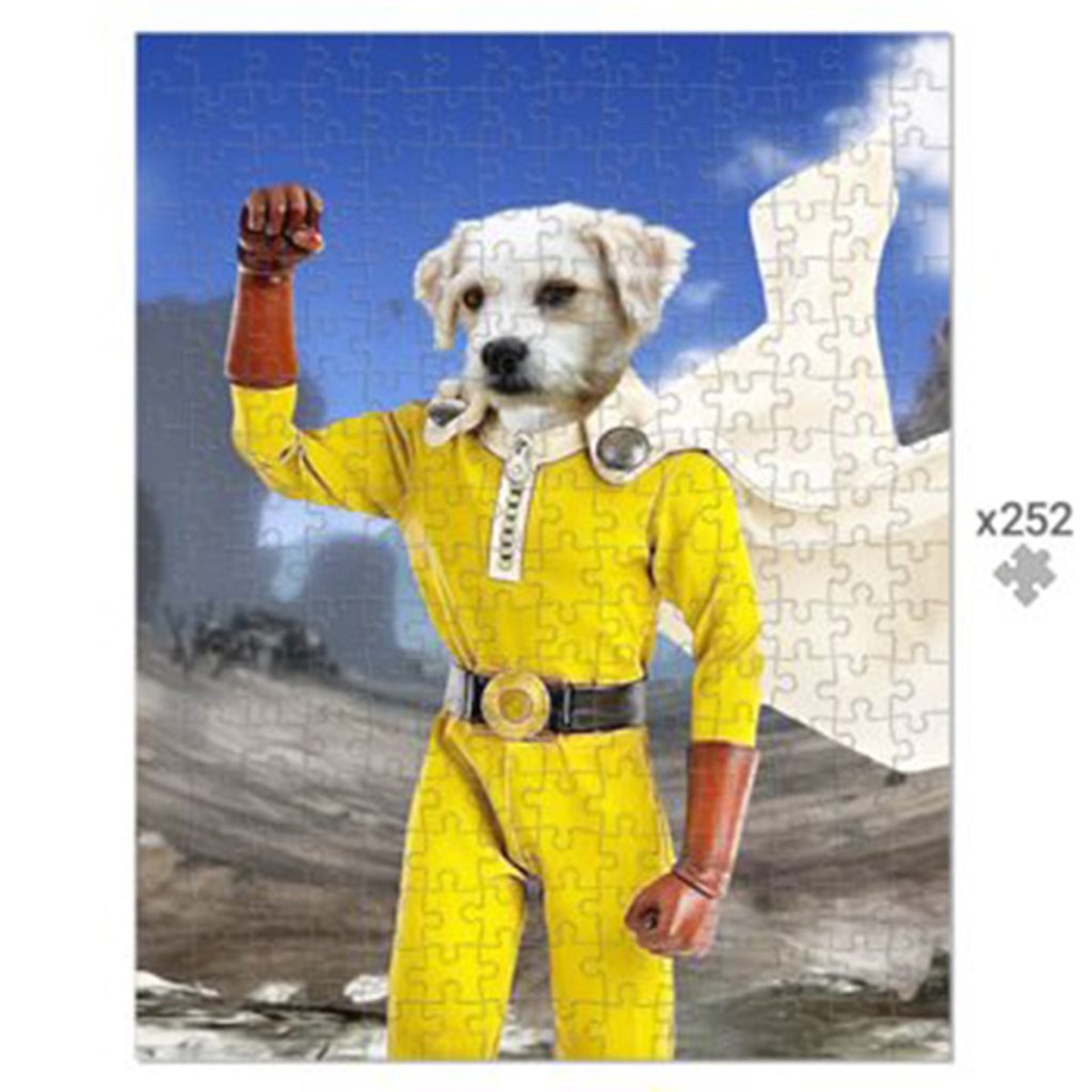 One Punch Man: Custom Pet Puzzle - Paw & Glory - Dog Portraits - Pet Portraits