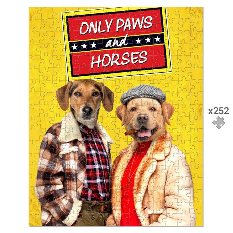 Only Paws and Horses 2: Custom Pet Puzzle - Paw & Glory - Dog Portraits - Pet Portraits