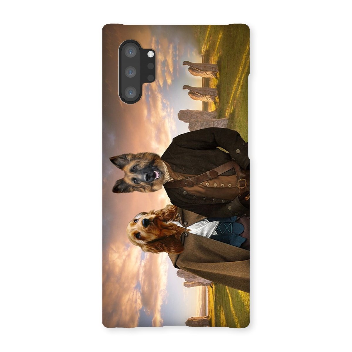 Outlander: Custom Pet Phone Case - Paw & Glory - Dog Portraits - Pet Portraits