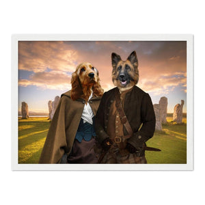 Outlander: Custom Pet Portrait - Paw & Glory - Dog Portraits - Pet Portraits