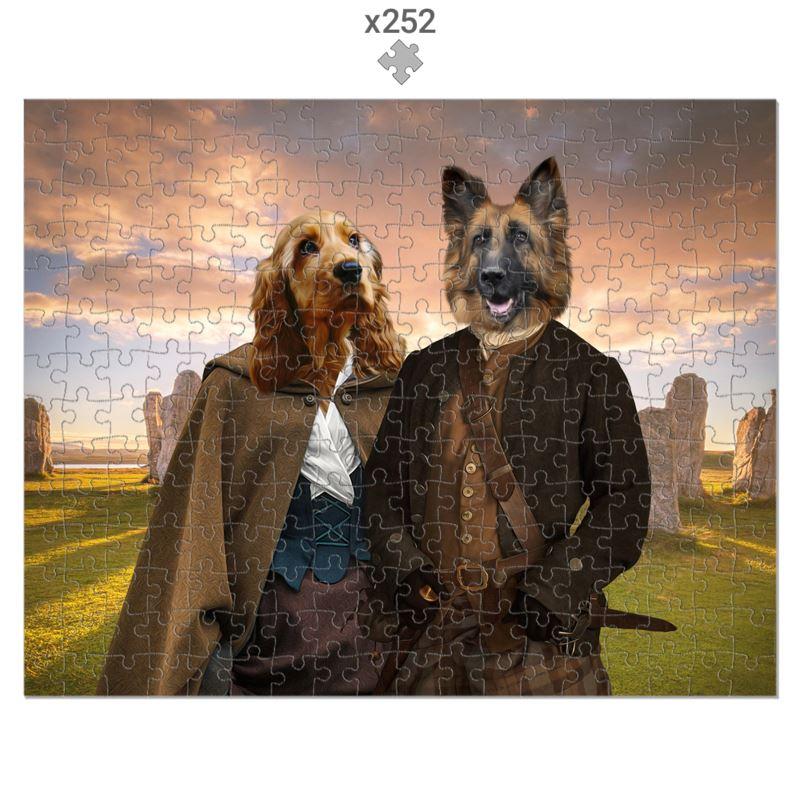 Outlander: Custom Pet Puzzle - Paw & Glory - Dog Portraits - Pet Portraits