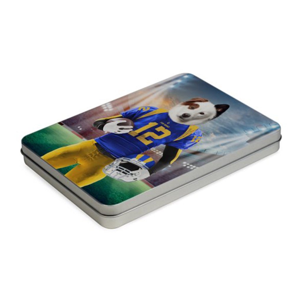 Paw Angeles Rams: Custom Pet Puzzle - Paw & Glory - Dog Portraits - Pet Portraits