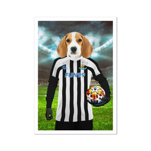 Paw Castle United Football Club: Custom Pet Portrait - Paw & Glory - Dog Portraits - Pet Portraits