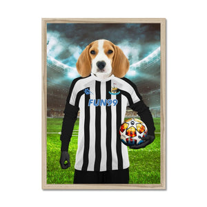 Paw Castle United Football Club: Custom Pet Portrait - Paw & Glory - Dog Portraits - Pet Portraits