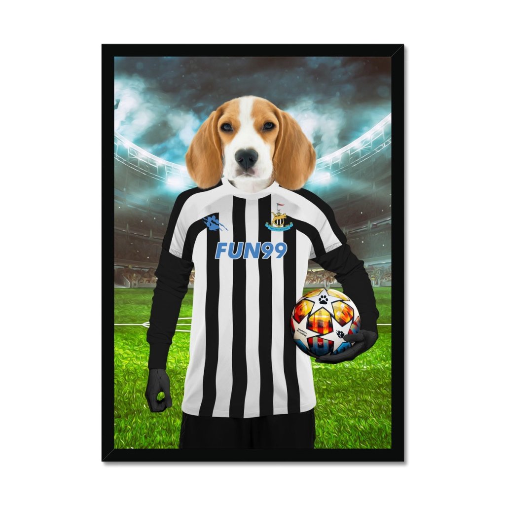 Paw Castle United Football Club: Custom Pet Portrait - Paw & Glory - Dog Portraits - Pet Portraits